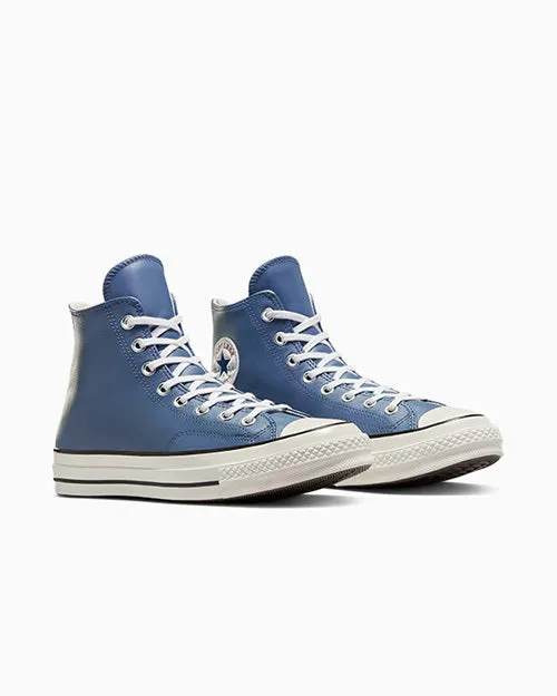 Unisex Converse Chuck 70 Leather Shoes Lakeside Blue