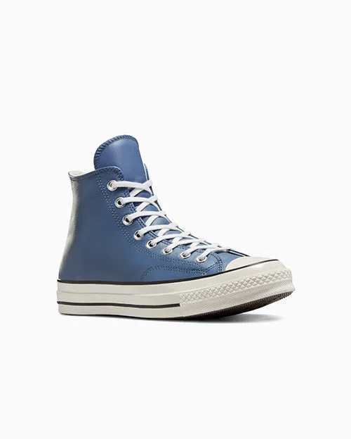 Unisex Converse Chuck 70 Leather Shoes Lakeside Blue