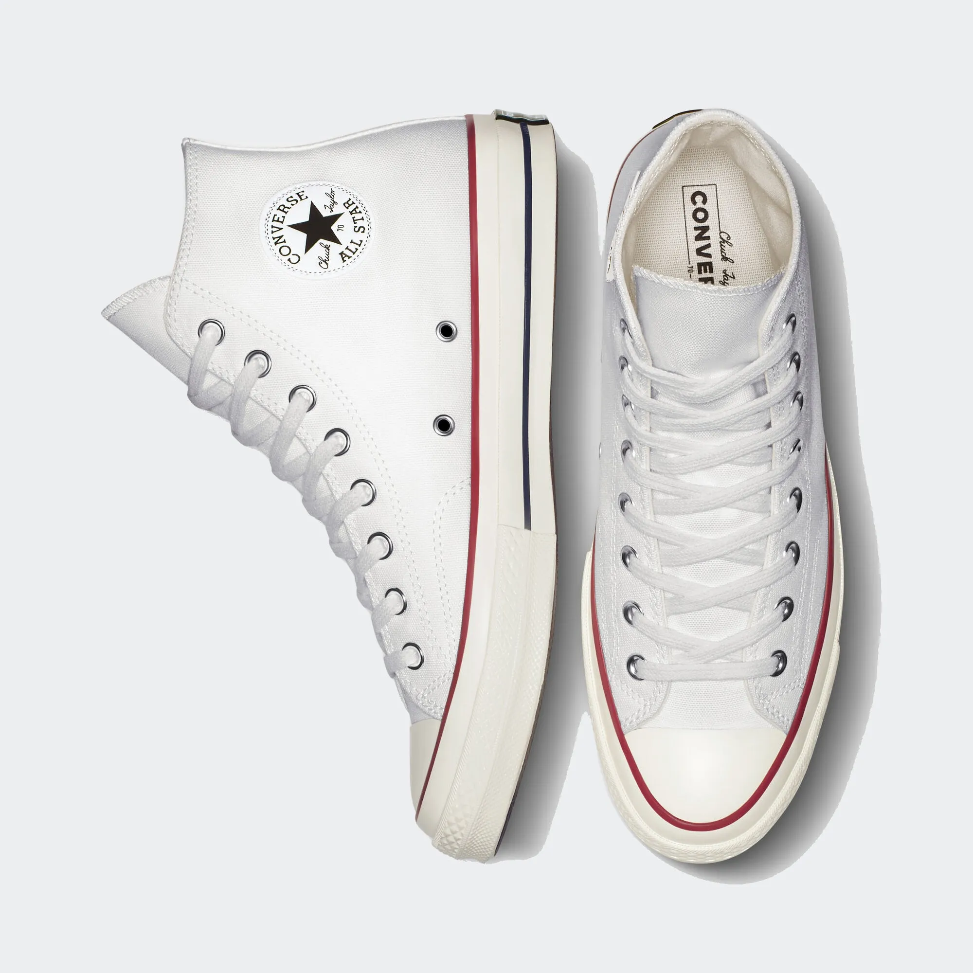 Unisex Converse Chuck 70 Vintage Canvas High Top White