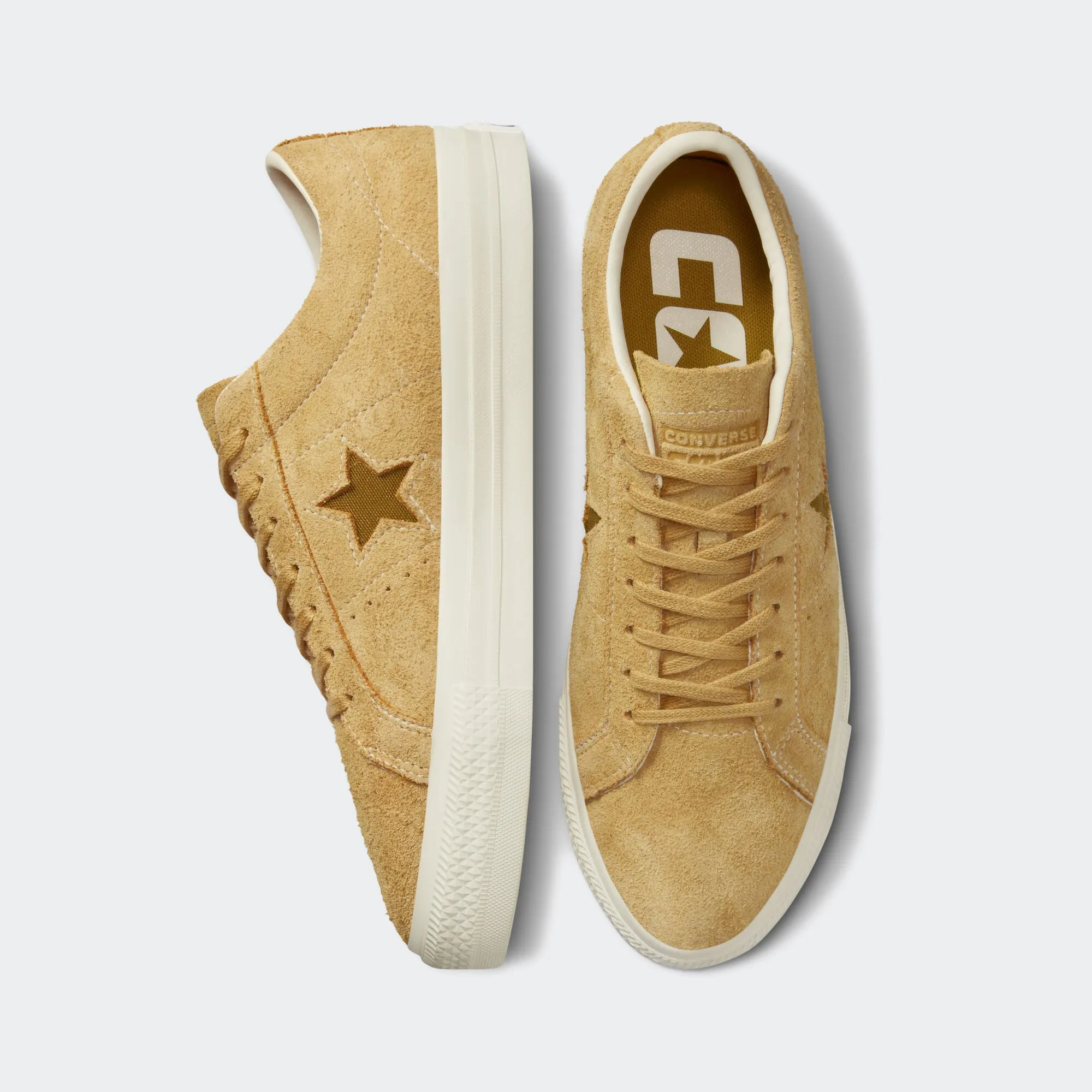 Unisex Converse One Star Pro Vintage Suede Trailhead Gold