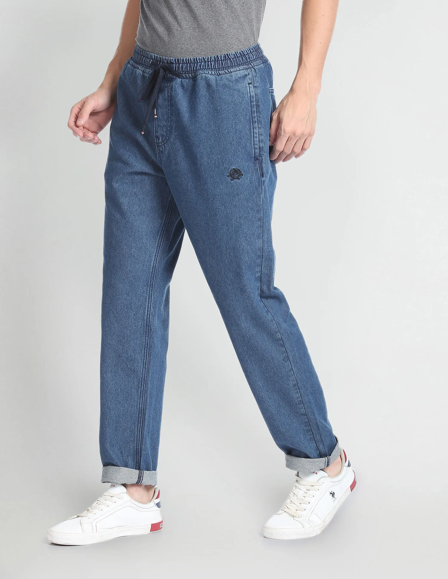 U.S. Polo Assn. Denim Co. Pure Cotton Jogger Fit Jeans