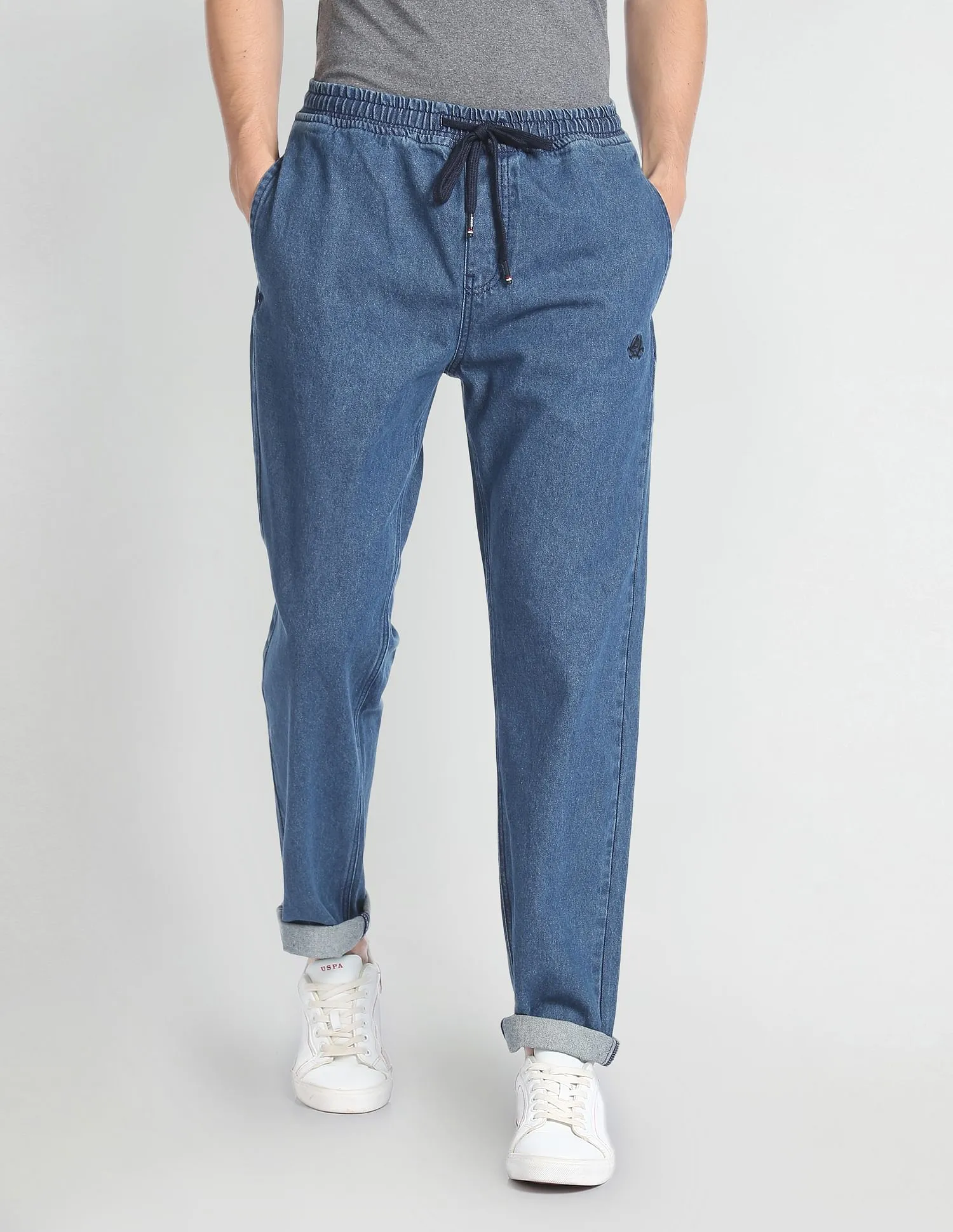 U.S. Polo Assn. Denim Co. Pure Cotton Jogger Fit Jeans