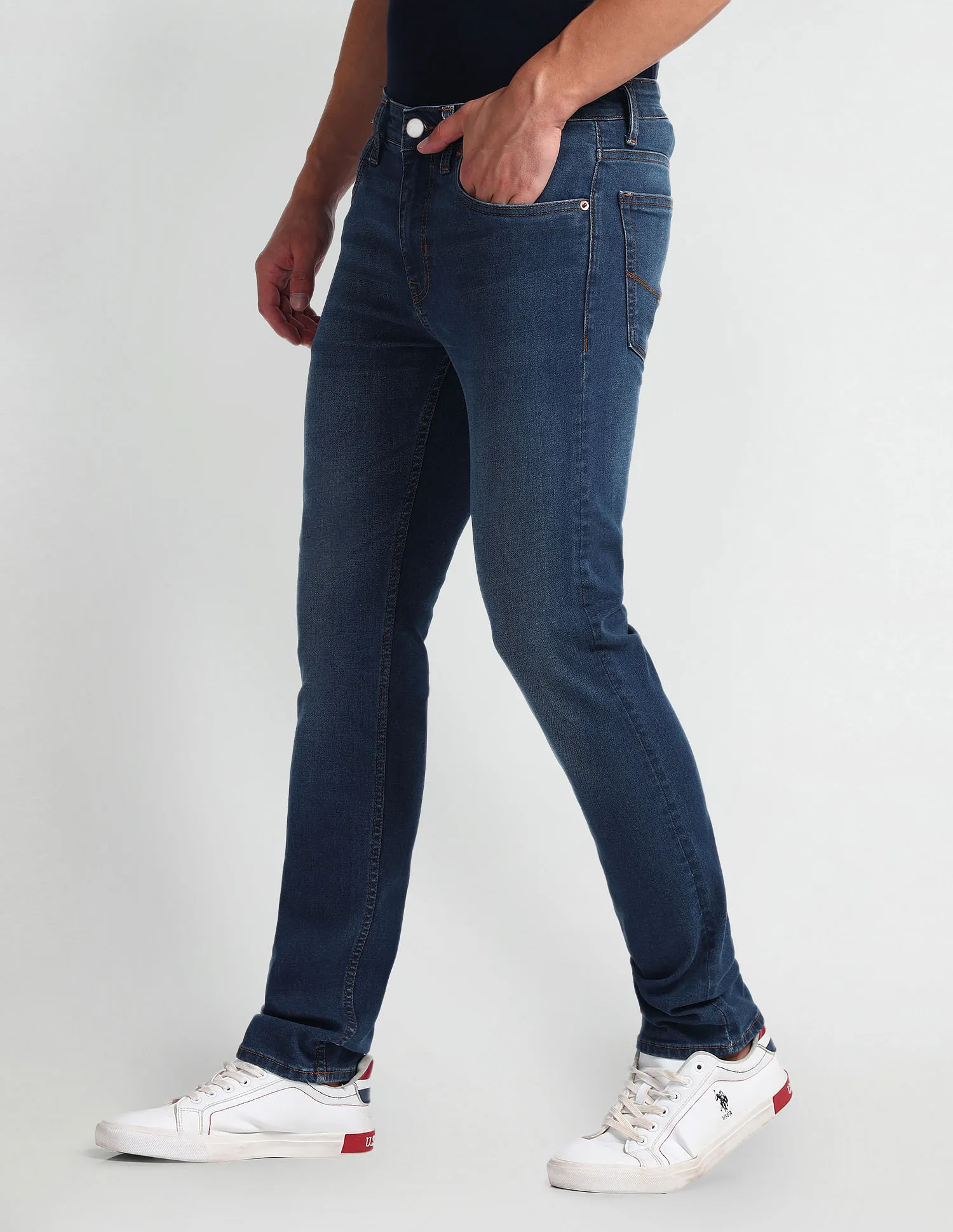 U.S. Polo Assn. Denim Co. Regallo Skinny Fit Blue Jeans