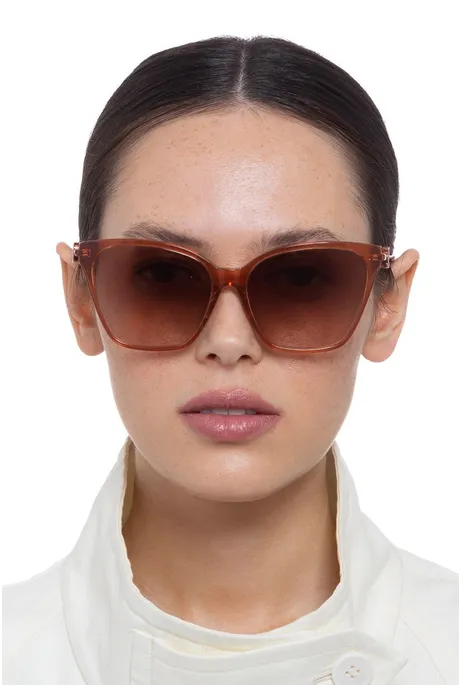 VAEDA SUNGLASSES (DEEP ROSE)