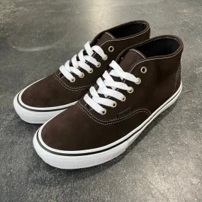 Vans Skate Authentic Mid VCU Dark Brown/White