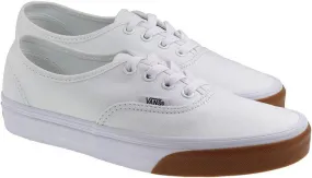 Vans Trainers Womens Authentic True White Gum Bumper