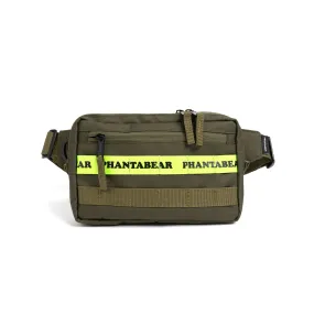 WEBBING PHB WAIST BAG-GREEN