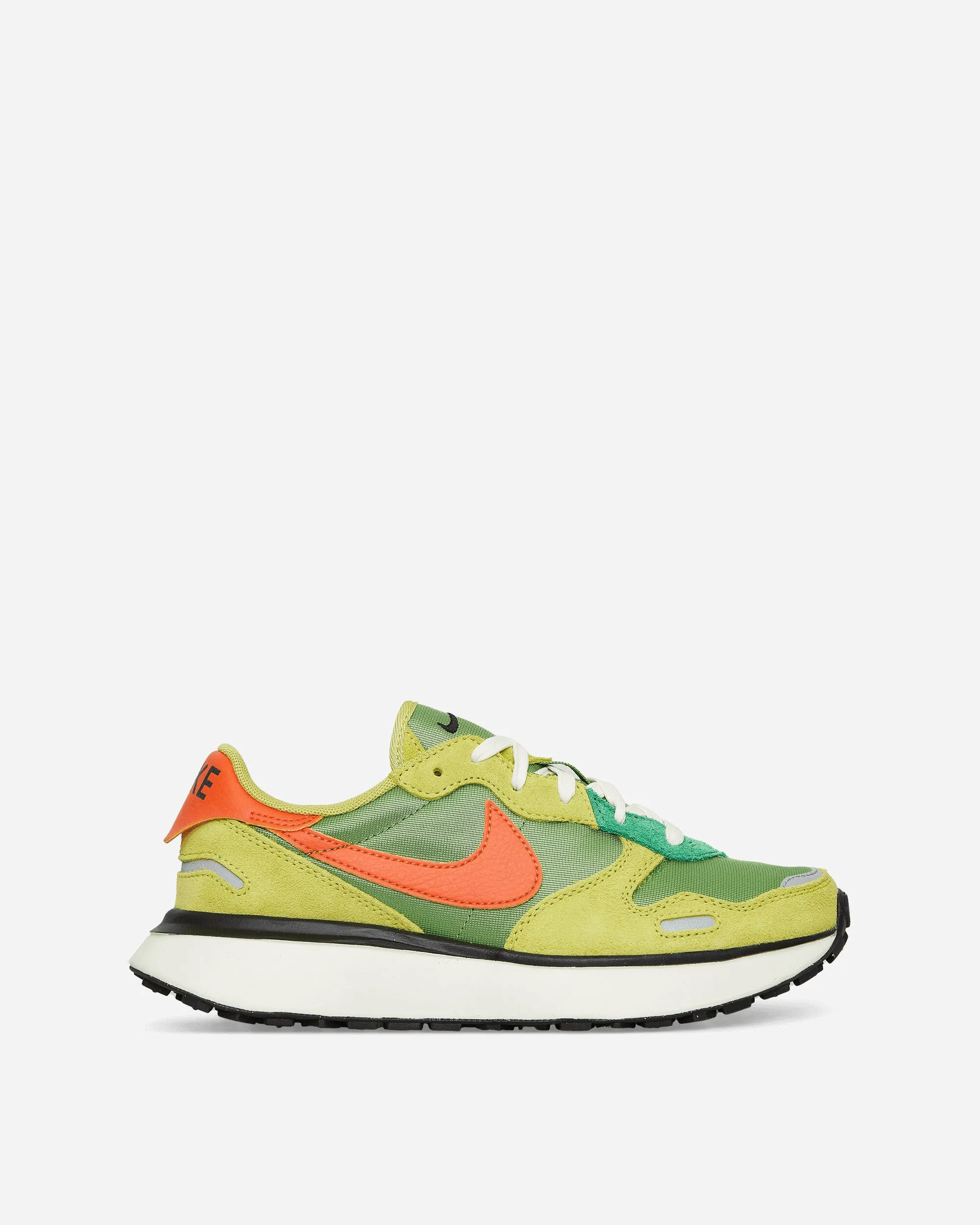 WMNS Phoenix Waffle Sneakers Chlorophyll / Safety Orange