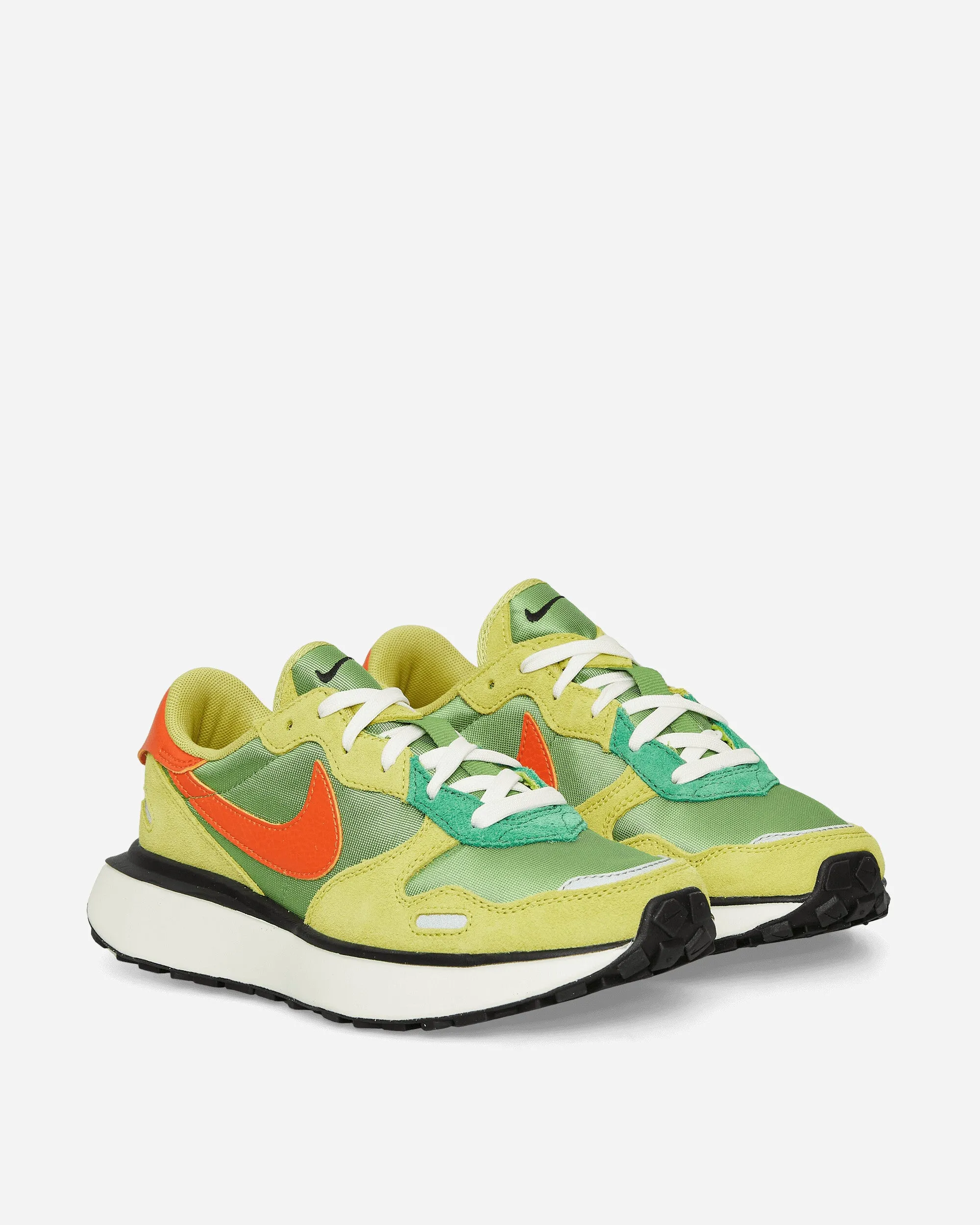 WMNS Phoenix Waffle Sneakers Chlorophyll / Safety Orange