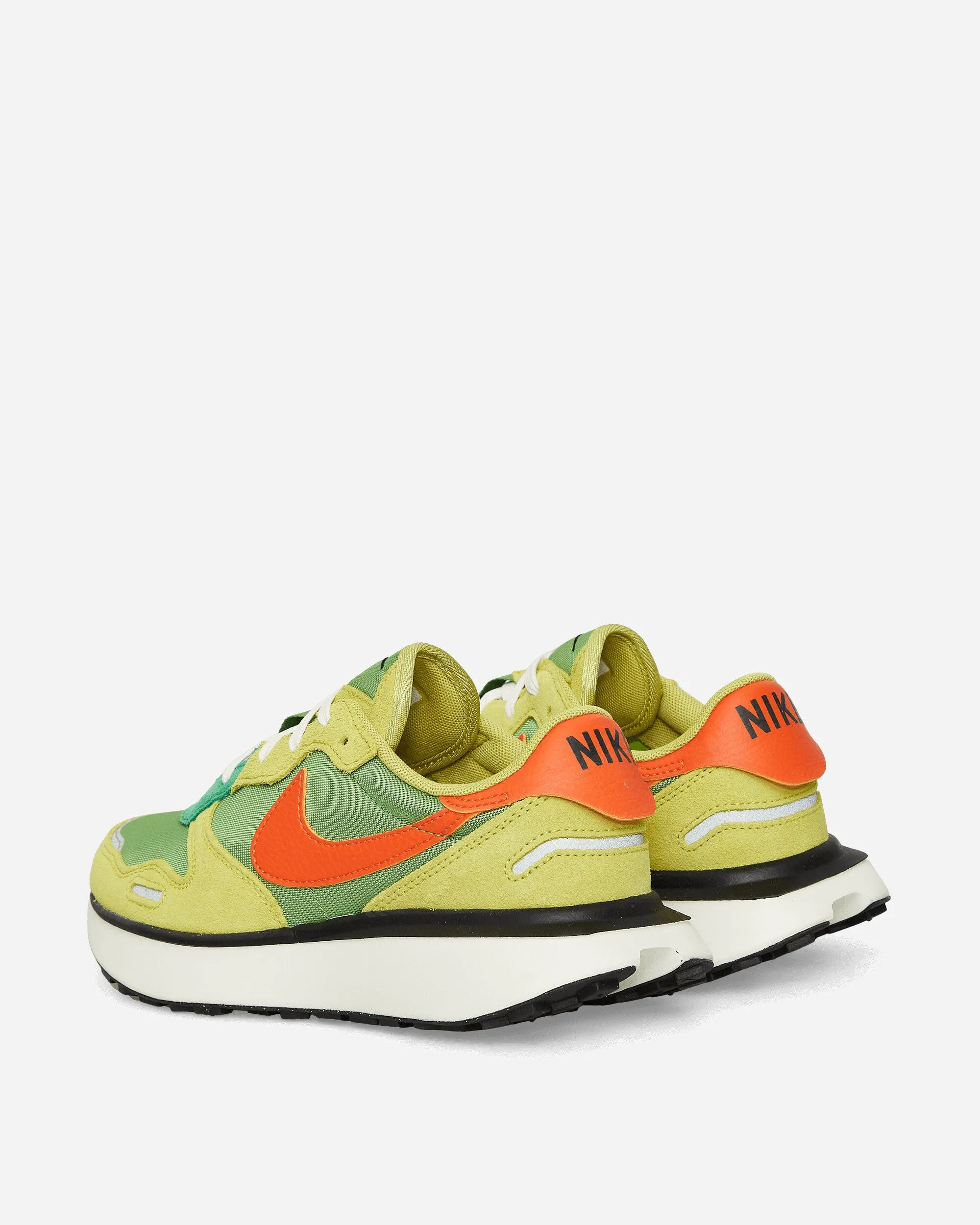 WMNS Phoenix Waffle Sneakers Chlorophyll / Safety Orange