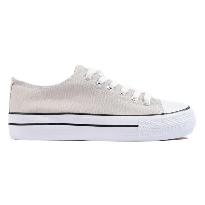 Women's classic gray sneakers grey