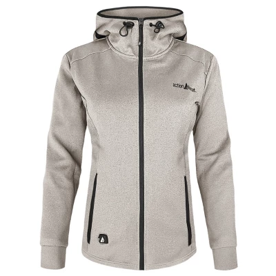 Women's ActionHeat Battery Heated Slim Fit Hoodie Full Zip