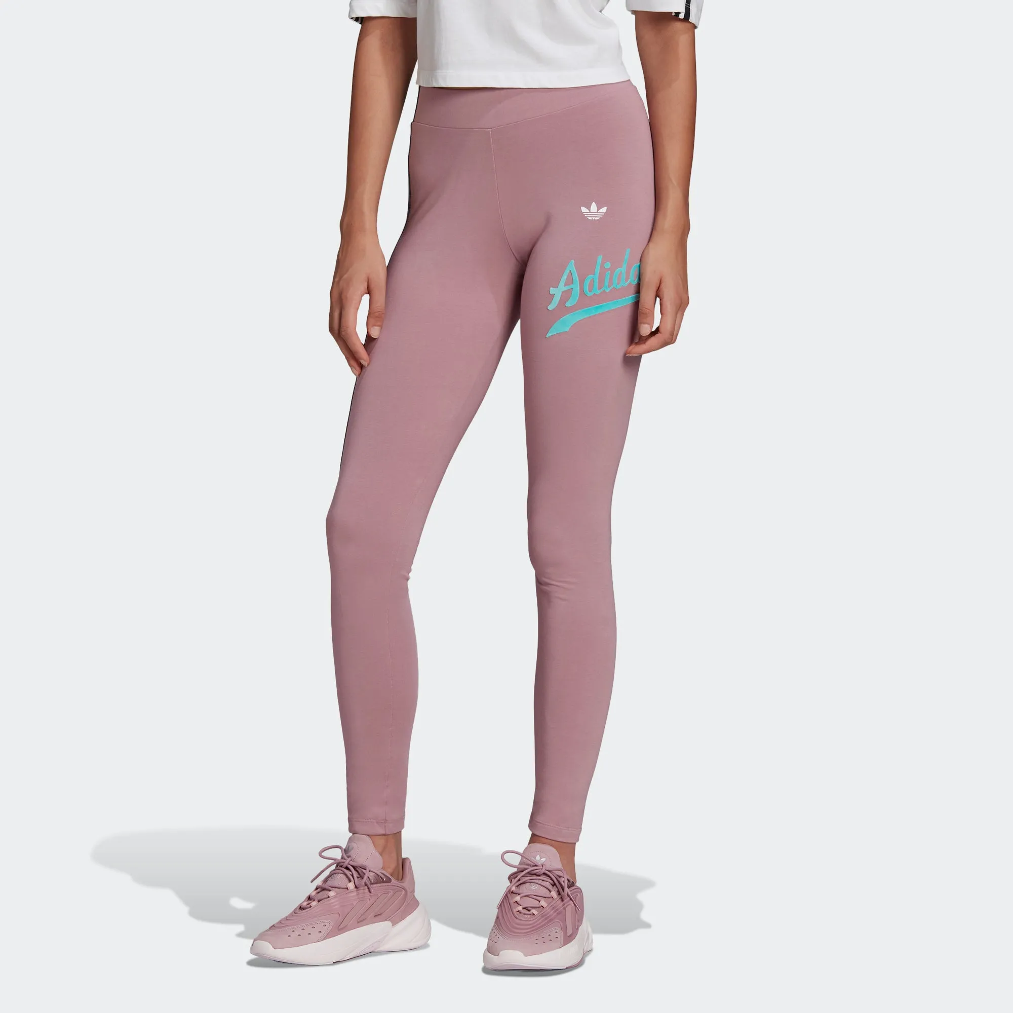 Women's adidas Originals B-Ball Leggings Magic Mauve