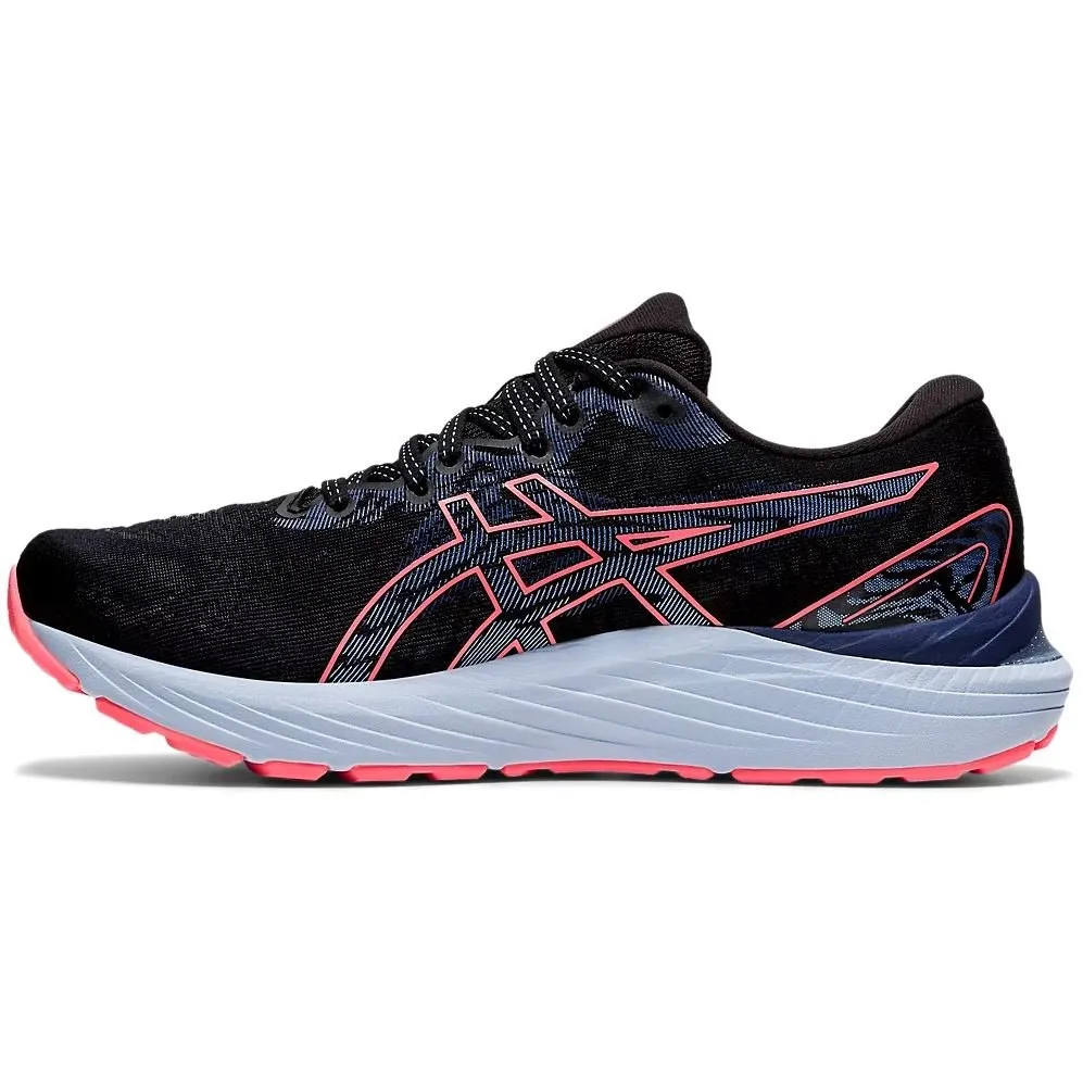 Women's ASICS GEL-CUMULUS 23 (Black/Blazing Coral)